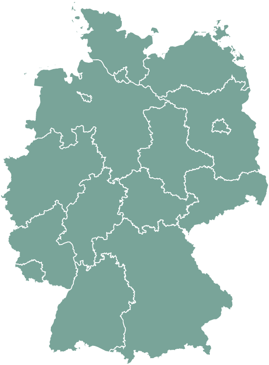 Deutschlandkarte Bundesländer